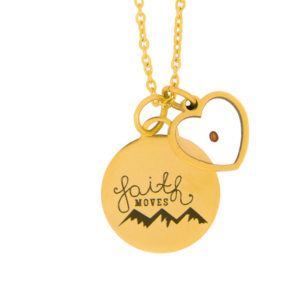 Mustard seed heart necklace discount